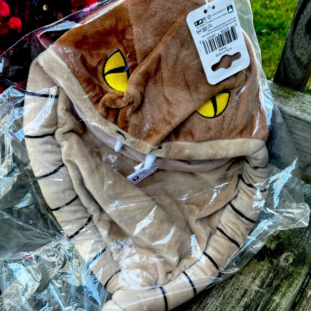 Snake headpiece Unisex Women’s Men’s Size OS Brown and Tan Halloween Costume